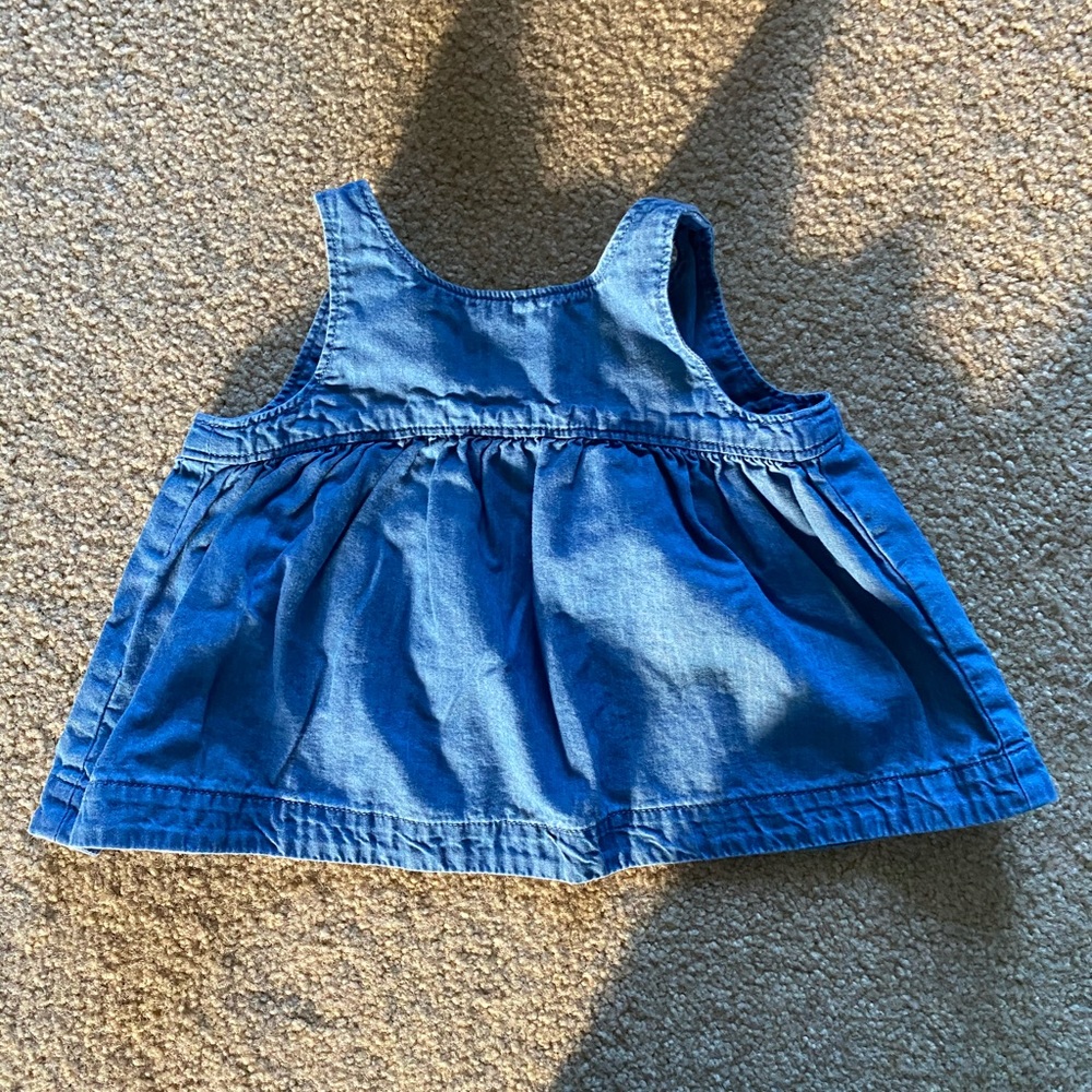 Baby girl denim blouse